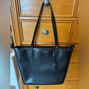 Kate Spade Emilia large black tote